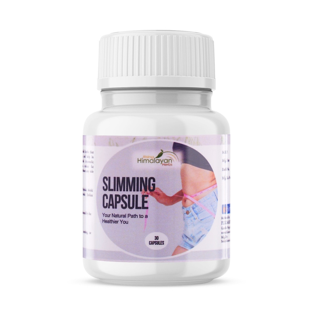 Slimming Capsule | Weight Management Supplements for Men & Women | Infused with Garcinia Cambogia, Guggul & Green Tea Extract | Boosts Metabolism & Controls Cravings