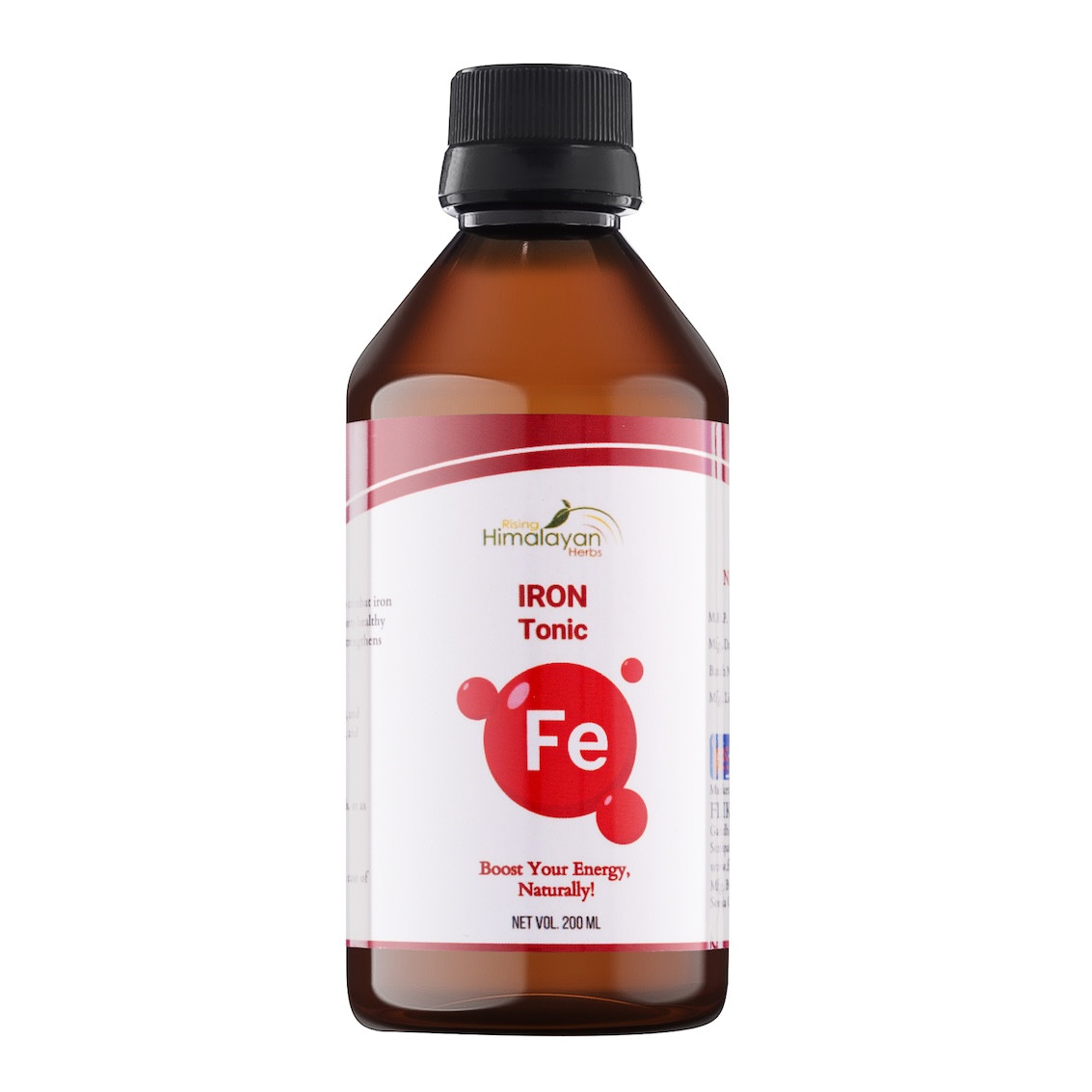 Iron Tonic | Supplement with Folic Acid, Vitamins | Increase Hemoglobin | For Men & Women Support | Healthy Blood Circulation, Enhance Stamina | Boost Immunity