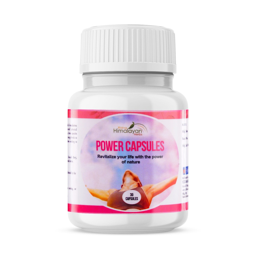 Power Capsule | Enhance Energy, Stamina & Overall Physical Performance | Rejuvenate Your Body