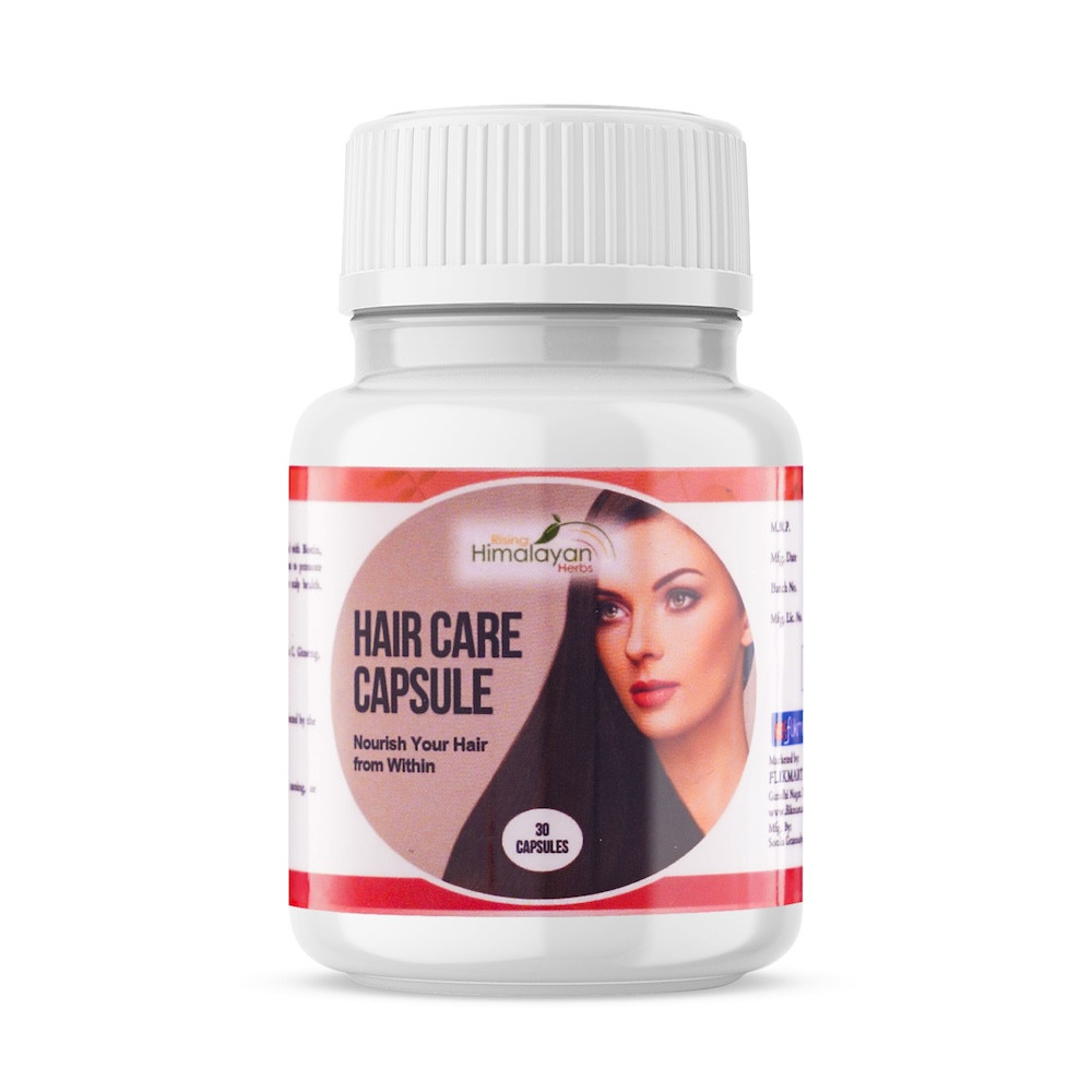 Hair Care Capsule | For Men & Women (30 Capsules) With Biotin - Prevents Hair-Fall,Strengthens & Grows Hair With Vitamins, Ginseng, Omega-3 | 100% Ayurvedic