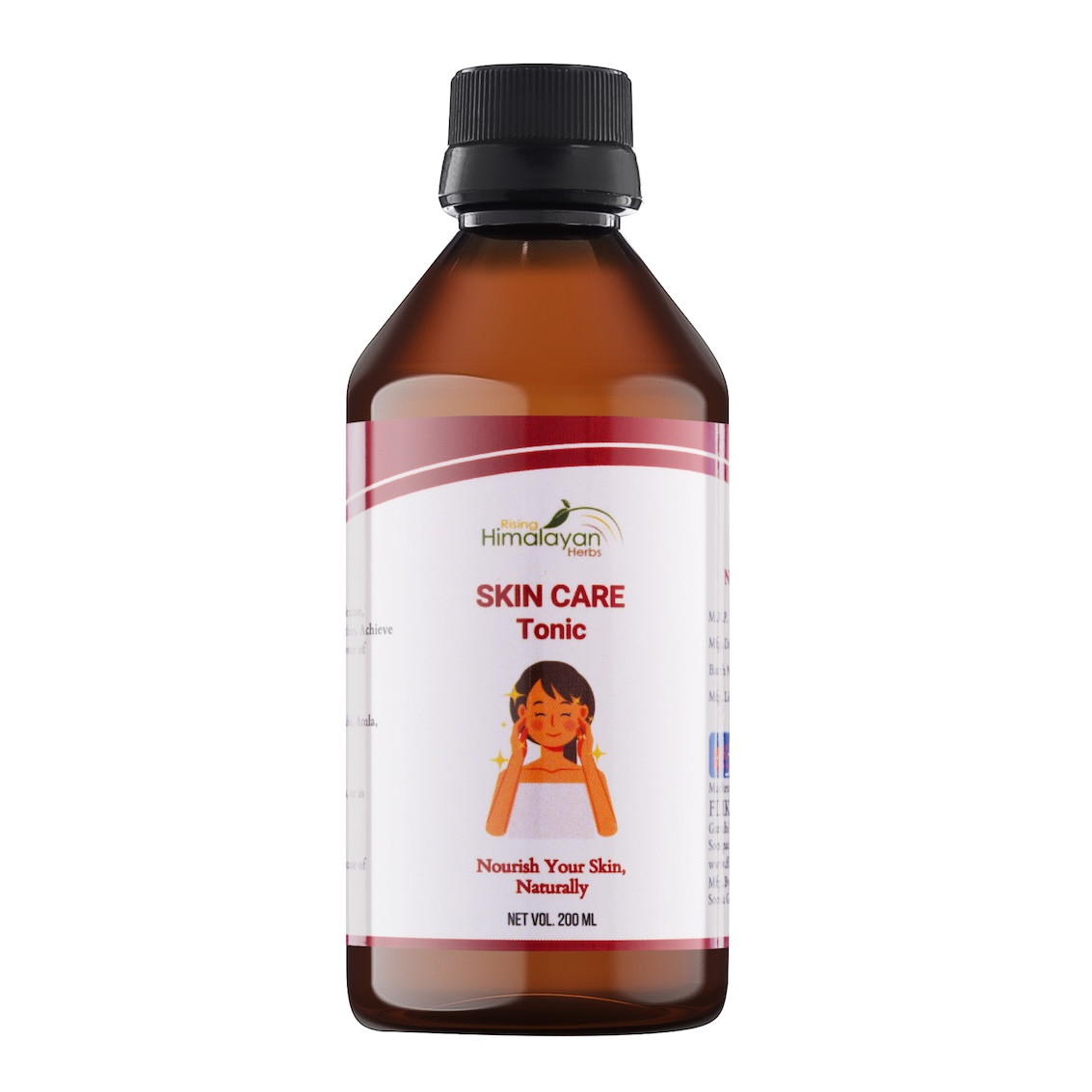 Skin Care Tonic | For Glowing Skin | Reduce Acne, Blemishes and Dullness | Neem, Manjistha, Tulsi, Gotu Kola, Licorice & Saffron |  Antioxidant & Skin Glow Supplement for Clear Skin