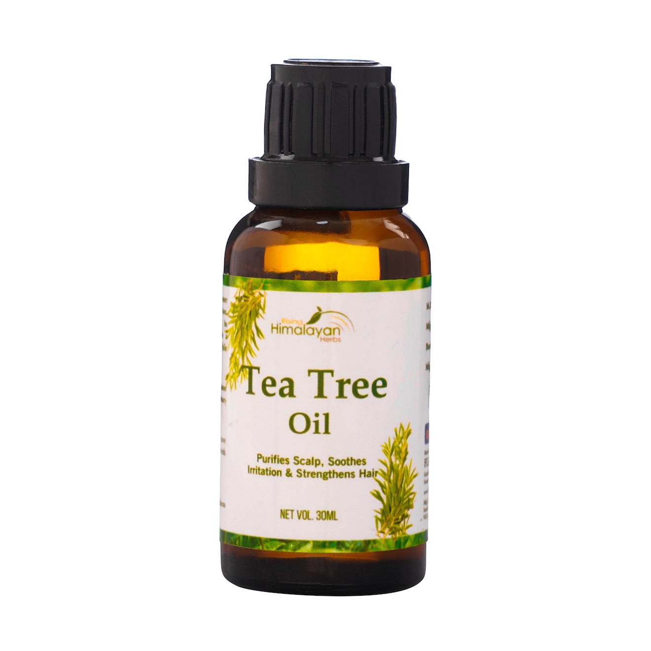 Tea Tree Oil | Essential Oil for Hair, Skin, Face, Acne Care, Dandruff Control | Purifies Scalp | 100% Pure, Natural | 30ml